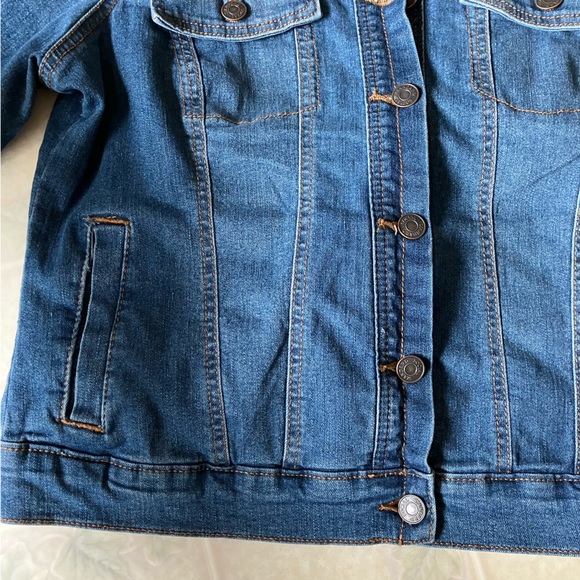 Social Standard Blue Denim Metal button Front Jacket by Sanctuary - Picture 2 of 4